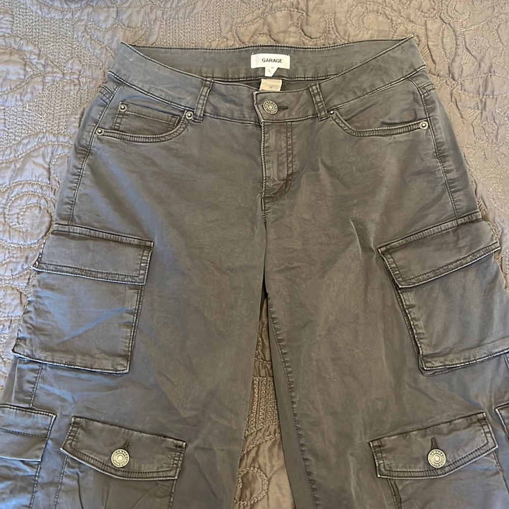 Garage Clothing Carter Low Rise Wide Cargo Pant